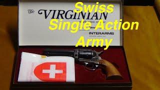 Single Action Army -  Swiss style by Hammerli