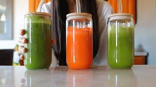 3 Healthy Morning Juice Recipes (Beginner Friendly)