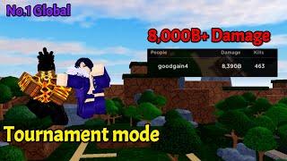 How to Get 8 Trillion DMG in Tournament Mode (No.1 Global - Week 4) / Roblox Astd