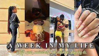 Anniversary vlog: day in the life, mini mukbang etc.