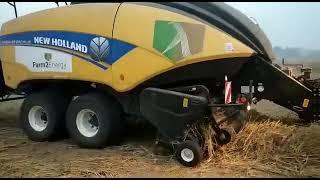 New Holland 140 HP tractor and Big Baler BB890 Plus