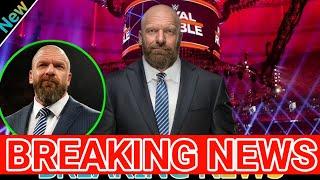 "Triple H Breaks Down Over Heartbreaking WWE! News – So Sad!"