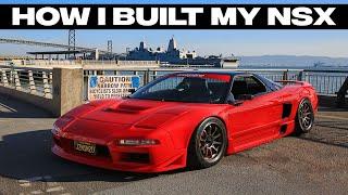 How I built my NSX! | Walk around video