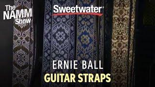 Ernie Ball Guitar Straps at Winter NAMM 2019