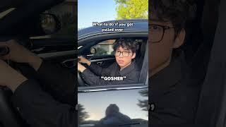 What You Should Do If You Got Pulled Over! #asher #shorts