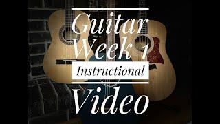 Guitar Week 1 Instructional Video