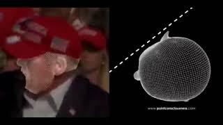 New video shows trajectory of bullet as Trump turned his head.