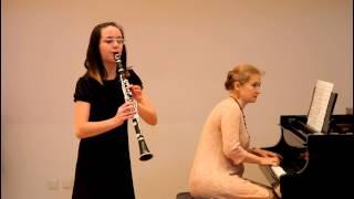 Pergolesi Siciliana for clarinet