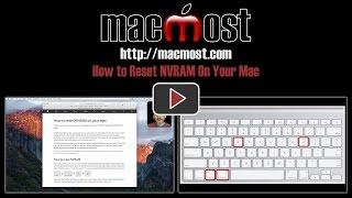 How to Reset NVRAM On Your Mac (#1397)