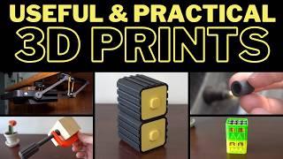 10 USEFUL and FUN Things to 3D Print