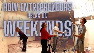 Entrepreneurs get bored Really Fast |  Entrepreneur's Weekend Relax  Vlog | The Mason Gang