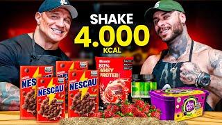 4000 CALORIAS NO SHAKE DO GIGA | Monstro na Cozinha #004