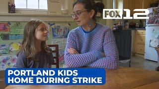 Portland parents help each other with childcare during teacher strike