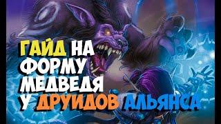 Wow Друид облик медведя Альянс | Druid Bear Form Quest Alliance