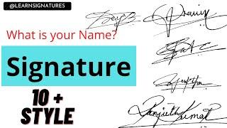How to do your name signature | signature style | signature expert | signature ideas | sign design