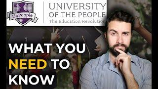 University of the People | Is This Tuition FREE Online University LEGIT ??