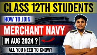 IMU CET and Sponsorship 2024| Class 12 Students Strategy| How to join the Merchant Navy?| MarineR Sk