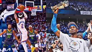 Shai Gilgeous-Alexander BEST HIGHLIGHTS 2025 Playoffs 