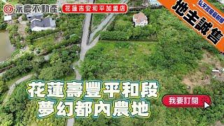 弘天買好房 | 花蓮壽豐 | 獨家專任 | 壽豐平和段夢幻都內農地｜價格958萬｜賞地專線03-8460888
