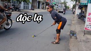 Độc Lạ - xuất hiện tay golf phong cách kỳ quái nhất Việt Nam