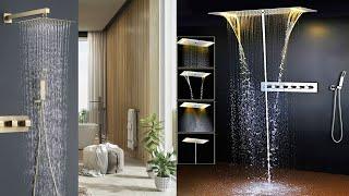 Doorless Walk in Shower Ideas ! Bathroom Shower Designs Bathroom tiles designs