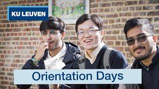 Orientation Days for international students at KU Leuven | Welcome events | Study in Belgium