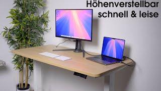 Der PERFEKTE Schreibtisch für dein Homeoffice!  Desktronic HomePro im Test | Black Friday Deal 