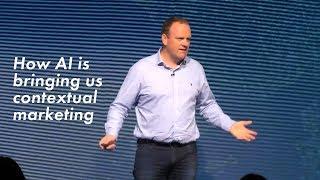 How AI is bringing us contextual marketing / Keynote speaker Steven Van Belleghem in London