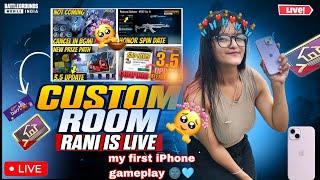 Bgmi Live | Bgmi Custom Room  Bgmi Girl Gamer Live #pubgmobile #shorts #bgmilive #shortsfeed 