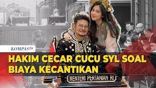 Cucu SYL Bantah Perawatan Kecantikan Pakai Uang Kementan hingga Minta Jabatan