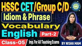 English Grammar Practice Series Voacb Spl Idioms and Phrase Part-2 By NIsha Sharma Achievers Aacdemy