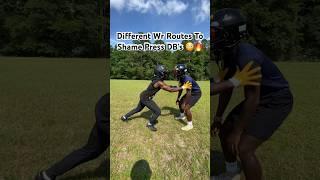 Different Wr Routes To Shame DB’s  #fyp #explore #football #nfl