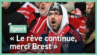 Ligue des champions : les supporters brestois euphoriques après la nouvelle victoire du SB29