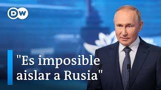 Putin dice que las sanciones de Occidente no hacen daño a Rusia porque tiene los mercados asiáticos