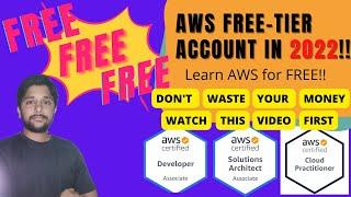 AWS FREE ACCOUNT IN 2022!!! WATCH BEFORE CREATING AWS ACCOUNT | FIRST STEP TOWARDS CLOUD & DEVOPS