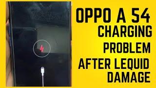 Oppo A54 charging problem after water damage #device #mobile #repairing #technology #techmessy