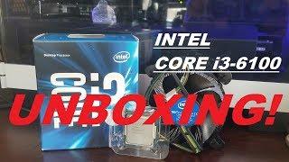 Intel Core i3-6100 Unboxing