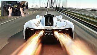 1172664HP SRT Tomahawk (Over 6000Kmh) - Assetto Corsa | Thrustmaster Wheel Gameplay