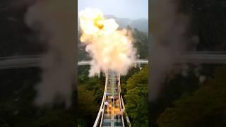 Why This Beautiful Glass Bridge Suddenly Exploded and Collapsed