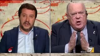 Botta e risposta tra l'economista Cazzola e il segretario della Lega Salvini sulle pensioni