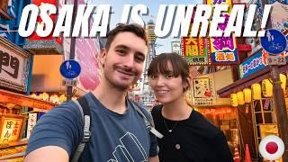 First Impressions of OSAKA, JAPAN (here's what SURPRISED US) 