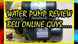 #15 REVIEW WATER PUMP JENAMA BOSSMAN DAN CARA PEMASANGAN