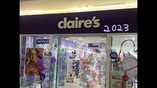 CLAIRE'S SHOP WITH MESPRING 2023ACCESSORIES & JEWELRYSTORE WALK THROUGH