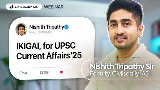 Webinar Alert: Year-long Strategy For Current Affairs 2025 | UPSC IAS