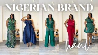 GIRL! DON'T SLEEP ON THESE NIGERIAN BRANDS | SIZE 14/16 FASHION TRYON HAUL