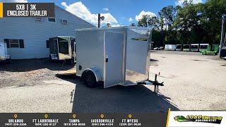 5x8 FAST CARGO TRAILERS ENCLOSED Trailer offered by Load Runner Trailers