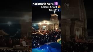 Kedarnath Aarti Live darshan #shorts #kedarnath #viral #devotional #trending #reels