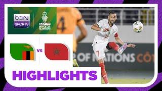 Zambia v Morocco | AFCON 2023 | Match Highlights