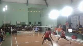 Badminton Rezha Arzhan H/ Galang Decky R vs Juara Olimliade  Beijing Markis Kido/ Irfan Fadillah