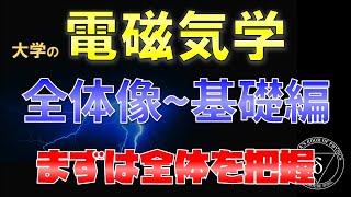 01 大学の電磁気学基礎 全体像